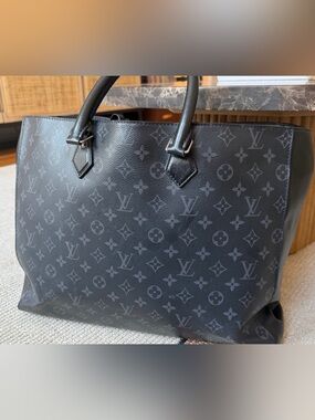 Grand Sac Du Jour - Louis Vuitton Monogram Eclipse Black Tote